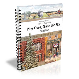 How to hook Pine Trees, Grass and Sky